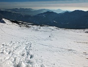 68 Discesa faticosa affondando nella neve